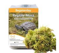 Begeterday 430g Pure Natural Reptile Moss for Humidity, Great for Snakes, Turtle and Other Reptiles, Good for Terrariums for Reptiles & Amphibians