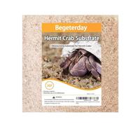 Begeterday Natural Premium Sphagnum Moss Fiber Substrate for Hermit Crab, Ideal Accessories for Hermit Crab Tanks, Great for Mixing with Hermit Crab Sand