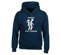 Begging For A Pegging Hoodie, Funny Sarcastic Rude Joke Nerdy Offensive Stag Humor Gift Naughty Tops Novelty Adults Hoodie(L, Navy)