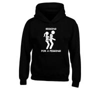 Begging For A Pegging Hoodie, Funny Sarcastic Rude Joke Nerdy Offensive Stag Humor Gift Naughty Tops Novelty Adults Hoodie(XXL, Black)
