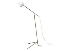 Beghina Floor Lamp White & Brass