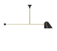 Beghina Pendant Black & Brass Low