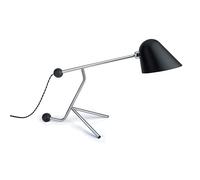 Beghina Table Lamp Matt Black & Chrome