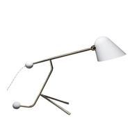 Beghina Table Lamp White & Brass