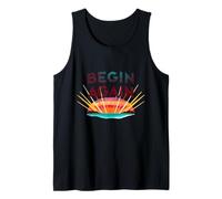 Begin Again Inspire Yourself New Dawn Journey Bold Tank Top