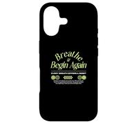 Begin Again - Urban Typography Streetwear Case for iPhone 17
