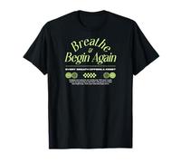 Begin Again - Urban Typography Streetwear T-Shirt