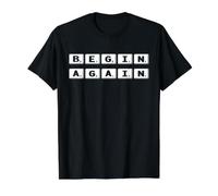 Begin Again Value Graphic T-Shirt, Men, Black, L