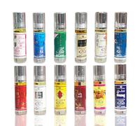 Begin Bargaining Bundle Gift Set - Includes 12 x 6ml Al-Rehab Perfume Oils (Selected by Begin Bargaining) | Ultimate Unisex Attar Gift Box UK