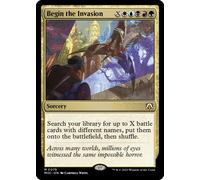 Begin the Invasion (foil) | March of the Machine Commander