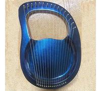 Beginner 16-string Wooden Harp Lyre Harp 10-string Tone Niche Instruments Lyre Harp (Color : 16 String Plank Blue)