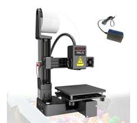 Beginner 3D Printer, 4x4x4in Printing Size, Quiet Operation, Frequency Division Multiplexing Technology, Ideal for Home, Offi