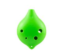 Beginner 6 Hole Alto AC Tuned Ocarina Instrument Ocarina Ceramic Instrument(Green)
