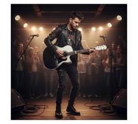 Beginner Acoustic Classical Guitar, Wooden Guitar Bundle Kit For Boy Girl Student Youth With Gig Bag, Strap, Tuner, Extra Strings, Picks(Black-white)