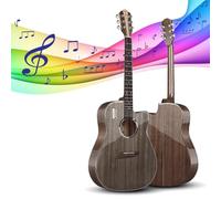 Beginner Acoustic Guitar Kit with Gig Bag and Accessories for Easy Learning and Practice