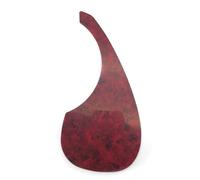Beginner Acoustic Guitar Pickguards 12Pcs Long Water Drop Acoustic Guitar Pickguard Pick Guard DIY Celluloid Pick Guard For Folk Guitars(Red 12pcs)