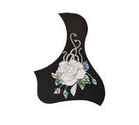 Beginner Acoustic Guitar Pickguards 1PC Folk Acoustic Guitar Pickguard Top Pick Guard Sticker For Acoustic Guitar Accessories Rose Wood(G0531)
