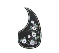 Beginner Acoustic Guitar Pickguards 1PC Folk Acoustic Guitar Pickguard Top Pick Guard Sticker For Acoustic Guitar Accessories Rose Wood(G05339)