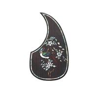 Beginner Acoustic Guitar Pickguards 1PC Folk Acoustic Guitar Pickguard Top Pick Guard Sticker For Acoustic Guitar Accessories Rose Wood(G053310)