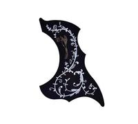 Beginner Acoustic Guitar Pickguards 1Pc Professional Folk Acoustic Guitar Pickguard Top Comma Shape Pick Guard Sticker For Guitar Accessories(N3)