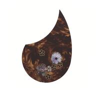 Beginner Acoustic Guitar Pickguards Acoustic Guitar Pickguard Elastic Pickguard Celluloid Acrylic Rosewood Maple Silk Screen Engraving Inlay