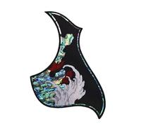 Beginner Acoustic Guitar Pickguards Acoustic Guitar Pickguard Professional Inlay Craft Wooden Guitar Pickguard Accessories With Beautiful Appearance