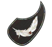 Beginner Acoustic Guitar Pickguards Acoustic Guitar Pickguard Rosewood Inlaid Pattern Decorated Pick Guard Sticker For Guitar Professional Accessories