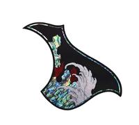 Beginner Acoustic Guitar Pickguards Acoustic Guitar Pickguard Rosewood Professional Inlay Craft Wooden Guitar Pickguard