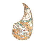 Beginner Acoustic Guitar Pickguards Folk Acoustic Guitar Pickguard Maple Inlaid Acoustic Guitar Pickguard Fit For 41Inch 40Inch 39Inch 38Inch Guitar