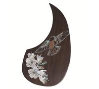 Beginner Acoustic Guitar Pickguards Guitar Accessories Folk Classical Rosewood Professional Inlay Pickguard Acoustic Guitar Pickguard
