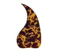 Beginner Acoustic Guitar Pickguards Guitar Pickgaurd Great For Acoustic Guitar Pickguard Teardrop Shape Yellow Stripe Celluloid Easy To Install Pickguard(T6)