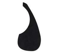 Beginner Acoustic Guitar Pickguards Long Water Drop Acoustic Guitar Pickguard Pick Guard DIY Celluloid Pick Guard For Folk Guitars(Black 12pcs)