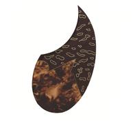 Beginner Acoustic Guitar Pickguards Music Lover Guitar Elastic Pickguard Celluloid Rosewood Acoustic Guitar Pickguard