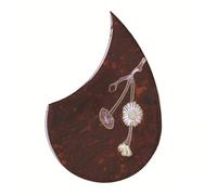 Beginner Acoustic Guitar Pickguards Professionally Made Wooden Guitar Pickguards From Celluloid And Shells Durable And Beautiful