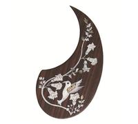 Beginner Acoustic Guitar Pickguards Rosewood Acoustic Guitar Pickguard Suitable For Folk Classical Acoustic Guitar Instruments
