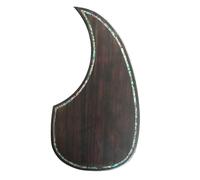 Beginner Acoustic Guitar Pickguards Soild Rosewood Pickguard With Inlay For Acoustic Classical Folk Guitar Easy To Install