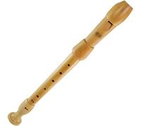 Beginner Adult German/Baroque Alto Recorder, 8-hole Wooden Professional Playing Flute Instrument, Storage Bag + Cleaning Stick + Lanyard(Baroque)
