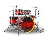 Beginner Adult Percussion Drum Kit - Complete Set for Learning & Practice, Ideal for Music Enthusiasts & New Drummers