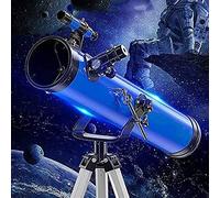 Beginner Astronomy Telescope For Kids Adults With Adjustable Tripod,114mm Large Diameter,Portable Travel Astronomy Telescope Gifts For Adult Students And Children (Package 7 A)