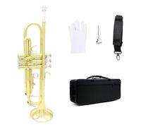 Beginner B Key Brass Trumpet Professional Performance Practice Band Trumpet