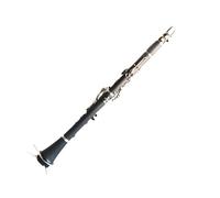 Beginner Bakelite Clarinet Imitation Wood Bb Key Matte 17 Keys Nickel Plated Keys Beginners Clarinet