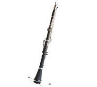 Beginner Bakelite Clarinet Imitation Wood Flat Bb Clarinet Matt 17 Keys Nickel Plated Keys