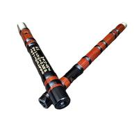 Beginner bamboo flute Double-connected White Copper Two-section Bamboo Flute C/D/E/F/G Tune Beginner Bamboo Flute(E)