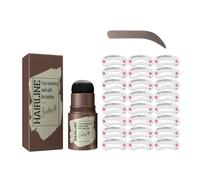 Beginner Brow Stencil Set 24pcs Reusable Templates Waterproof Eyebrow Stamps For Natural Full Brows Makeup Essential Eyebrow Shaping Kit For Daily Use