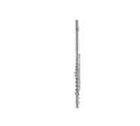Beginner C Flute 16 17 Hole Flute Instrument C Key Flute Beginner Adult Exam Professional Performance Silver Plated(F)