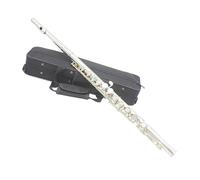 Beginner C Flute 16 Closed Open Holes C Key Professional Transverse Flute Concert Musical Instrument With Instrument Set