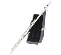 Beginner C Flute 16 Holes C Tone Flute With E Key Closed Key Professional Woodwind Instrument Cupronickel Tube Flute Beginner Kit Box