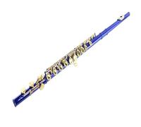 Beginner C Flute Beginner Instrument Flute 16 Hole Closed Hole C Flute B Tail E Key Blue Flute