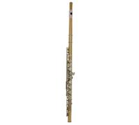 Beginner C Flute Beginners And Adults 16 Closed Open Holes C Flute Cupronickel Silver Plated Flute Instrument Transversal With E Key(Gold)