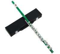 Beginner C Flute Flute 16 Holes C Key Instrument With Case Key Cupronickel Flute Holes Concert Flute Musical Instruments